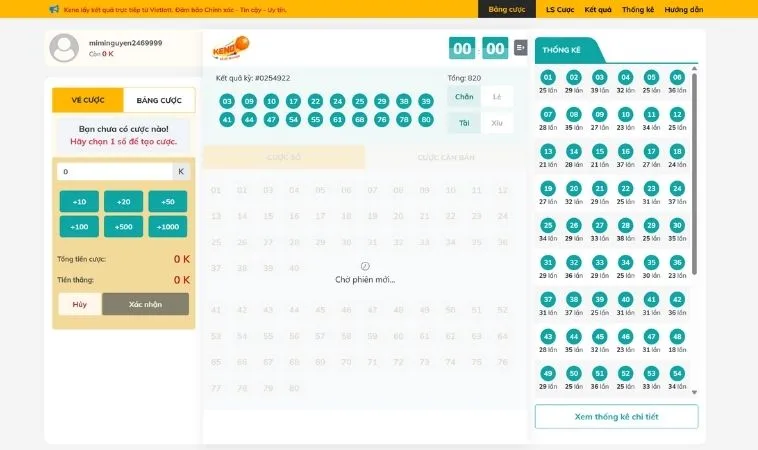 Tuyệt Kỹ Cách Chơi Game Nhanh Keno Tại Cat368 Thắng Lớn Nhất 1 Keno tại Cat368