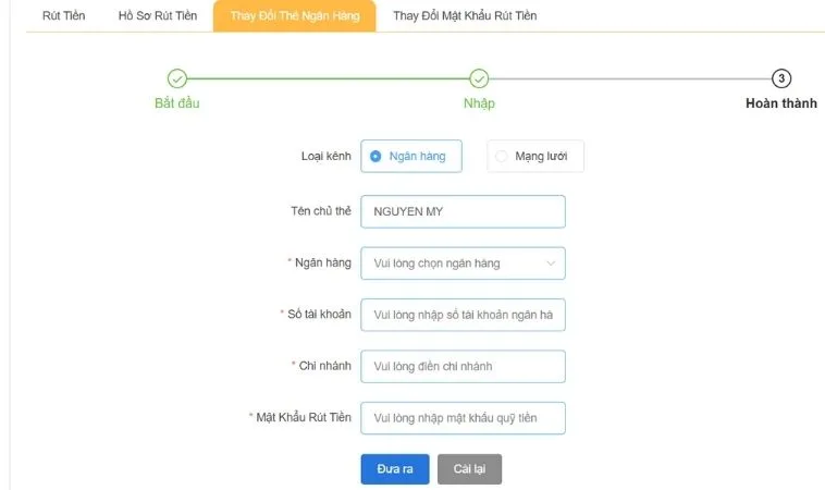 Bí Kíp Rút Tiền Cat368 An Toàn Nhanh Gọn Chỉ Trong Ba Phút 2 Giao diện rút tiền Cat368