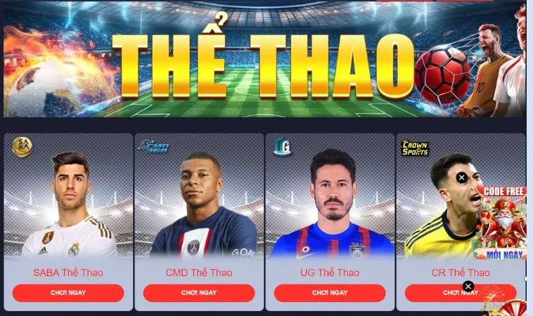 Sảnh thể thao Cat368 thiết kế giao diện đẹp, chuyên nghiệp