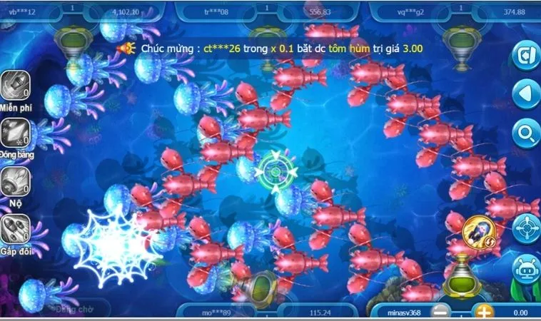 Bí Kíp Cách Chơi Thợ Săn Cá Tại Cat368 Giúp Bách Phát Bách Trúng 2 Các sinh vật trong game Thợ Săn Cá Tại Cat368